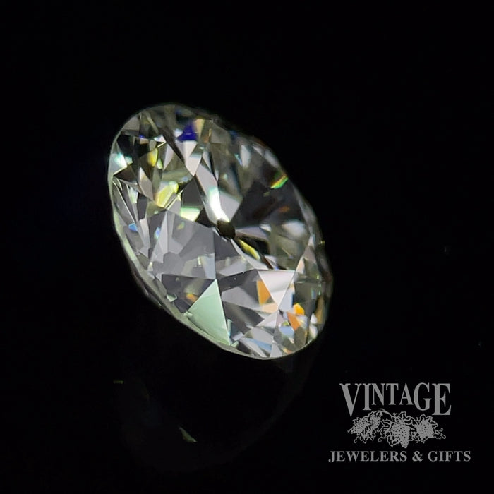 1.65 carat, antique old European cut, L color, SI1 clarity, natural diamond, GIA graded