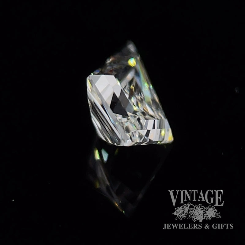 .65 carat, kite shaped, F color, SI1 clarity, natural diamond