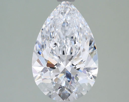 2.03 Carat, Pear Brilliant Cut, E Color, VVS 2 Clarity, Lab Grown Diamond