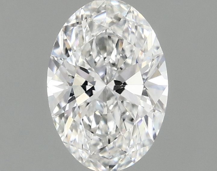 3.03 Carat, Oval Cut, E Color, VVS2 Clarity, Lab Grown Diamond Front View