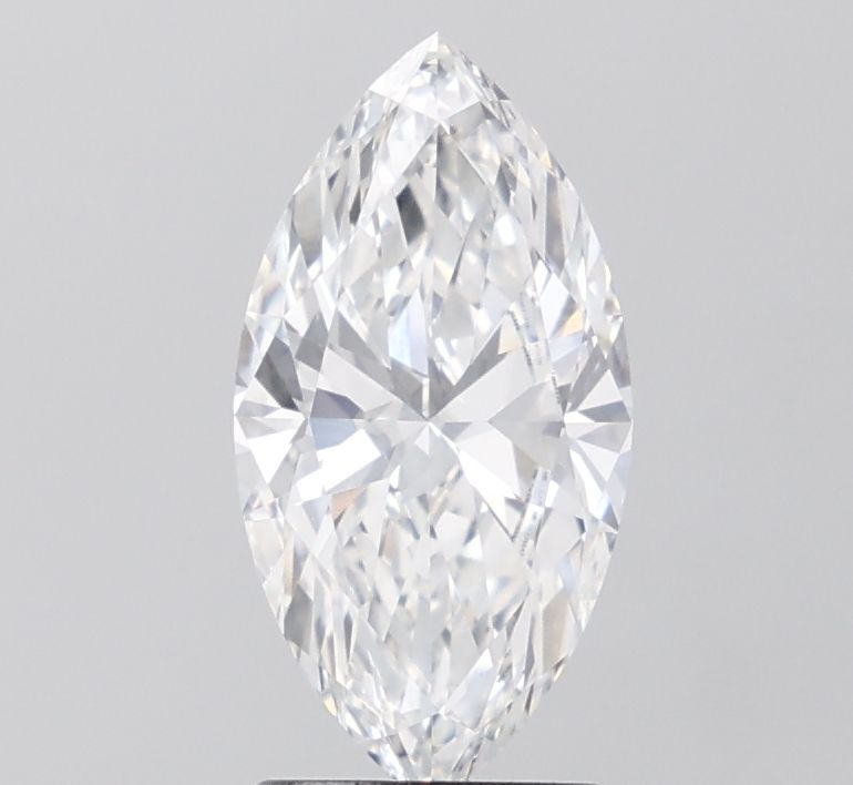 2.02 Carat, Marquise Brilliant Cut, E Color, VVS 2 Clarity, Lab Grown Diamond