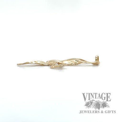 seagull 14k gold pendant/charm side