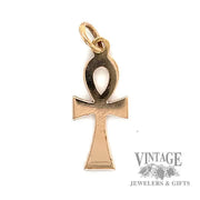 Ankh 18k gold pendant