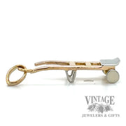 Dolly 18k gold pendant right side 