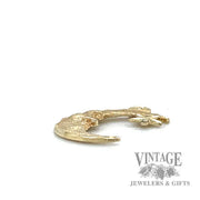 Moon & Star 14k gold pendant 