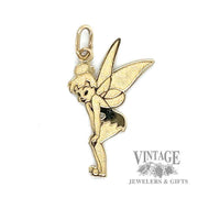 Tinkerbell 10k gold pendant