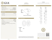 1 Carat Oval Cut GIA, H Color, I1 clarity, Natural Diamond GIA Report