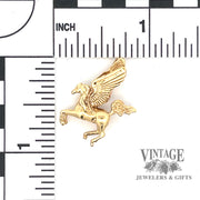 Pegasus Pendant/Charm in 14k Yellow Gold SCALE