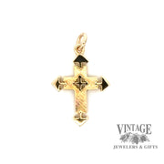  14ky gold Roman cross