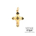 14ky gold Roman cross