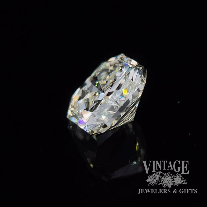 1.27 carat, radiant cut, L color, VS2 clarity, natural diamond