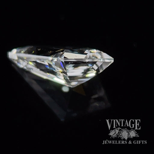 .65 carat, kite shaped, F color, SI1 clarity, natural diamond