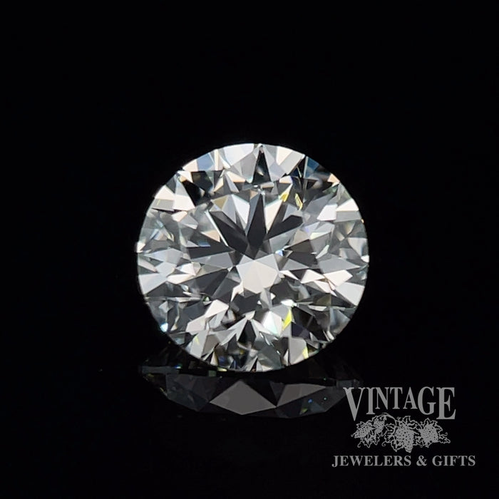 1.25 carat Round brilliant lab grown diamond