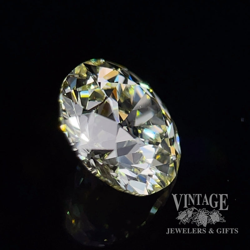 1.76 carat, antique old European cut, Q color, VS2 clarity, natural diamond, GIA Graded
