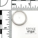 Diamond pave 14kw gold ring scale
