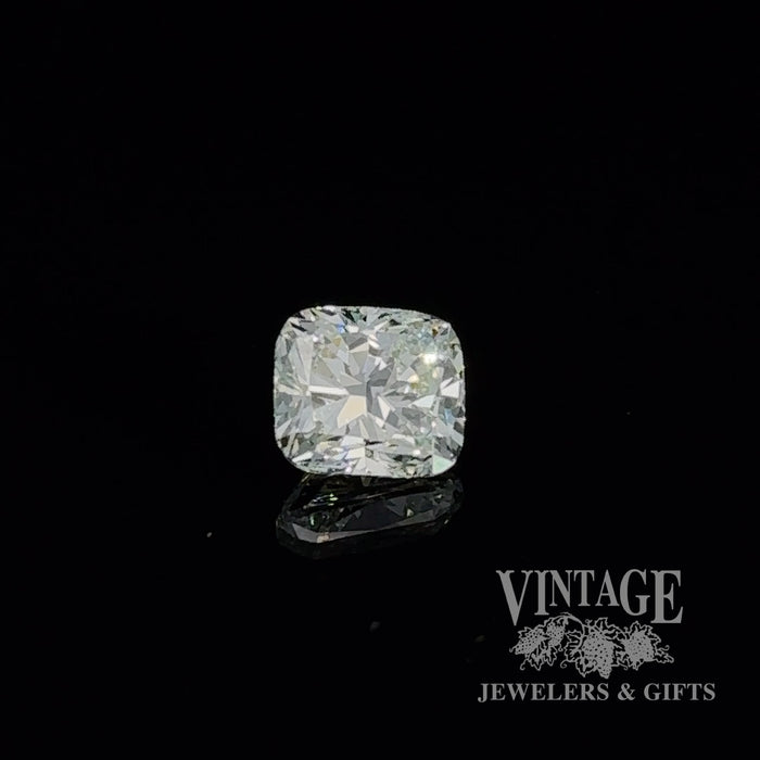 1.5 carat cushion shaped natural diamond, J, VS2, GIA 1359085969