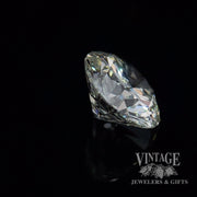 1.28 carat, Round brilliant, K color, SI2 clarity, natural diamond, GIA Graded side