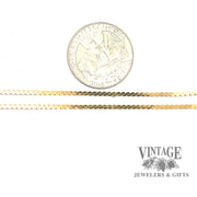 22” 14ky 1.7mm serpentine chain scale.