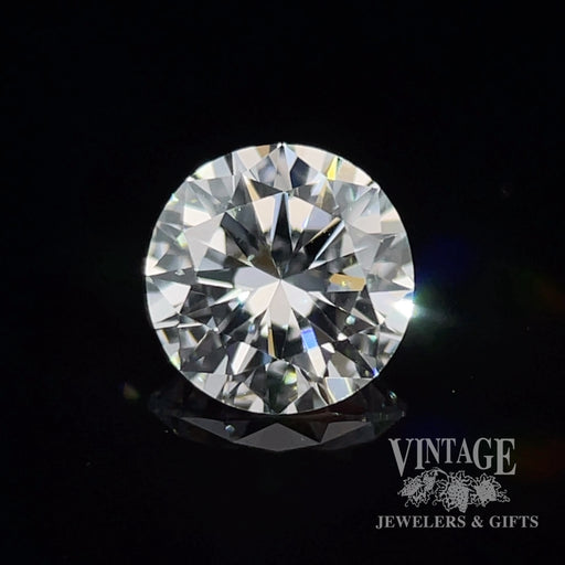 .63 carat, Round brilliant, D color, SI1 clarity, natural diamond top