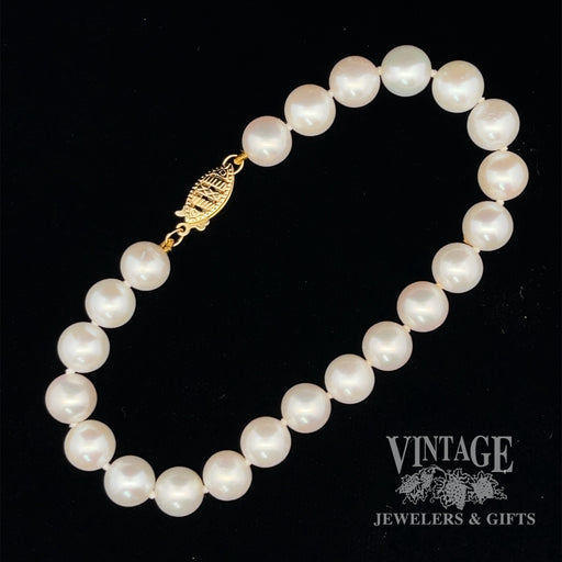 7” akoya pearl bracelet