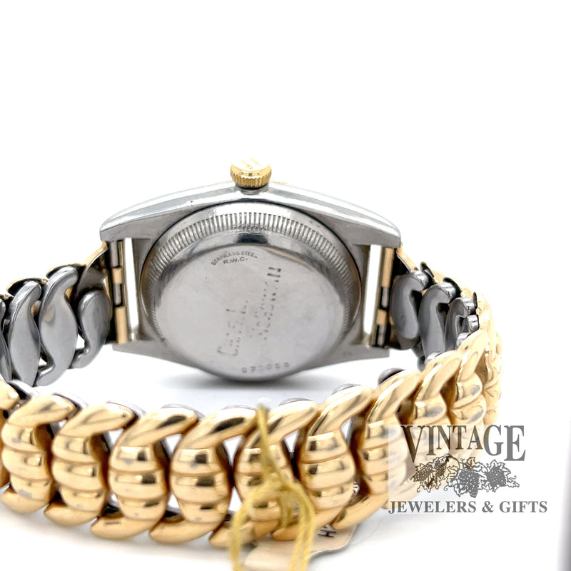 Rolex two tone Bubble back