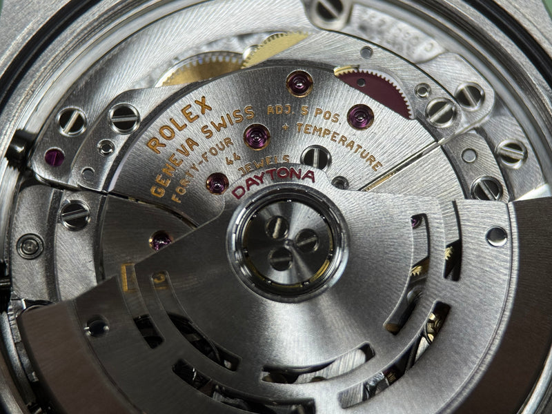 Rolex Cosmograph Daytona 116520 Black Dial Stainless Steel Automatic Chronograph, Pre-Owned Movement