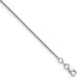 14 karat white gold diamond cut wheat chain