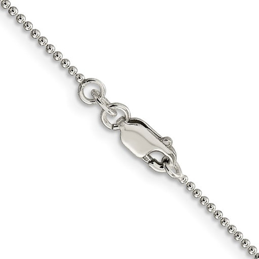 Sterling silver 1.25mm bead chain