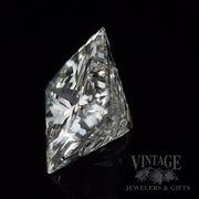 1.04 Carat Princess Cut, GIA, I color, SI2 Clarity, Natural Diamond Side View