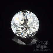 .87 carat Old European Cut, GIA, K Color, VS2 Clarity, Natural Diamond Front View