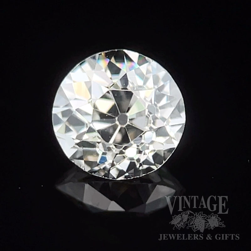 .87 carat Old European Cut, GIA, K Color, VS2 Clarity, Natural Diamond Front View