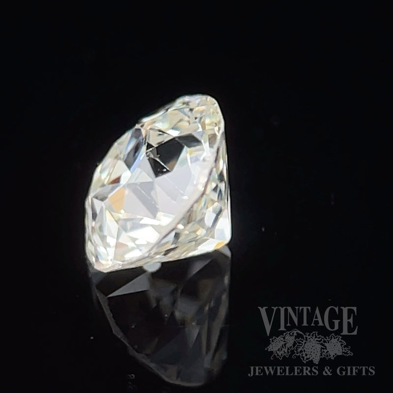 .87 carat Old European Cut, GIA, K Color, VS2 Clarity, Natural Diamond Side View