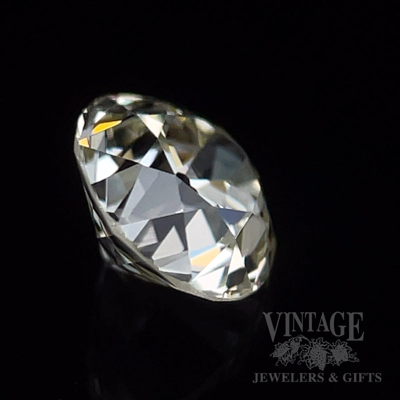 1.34 carat Old European Cut, GIA, N color, VS2 Clarity, Natural Diamond Side View