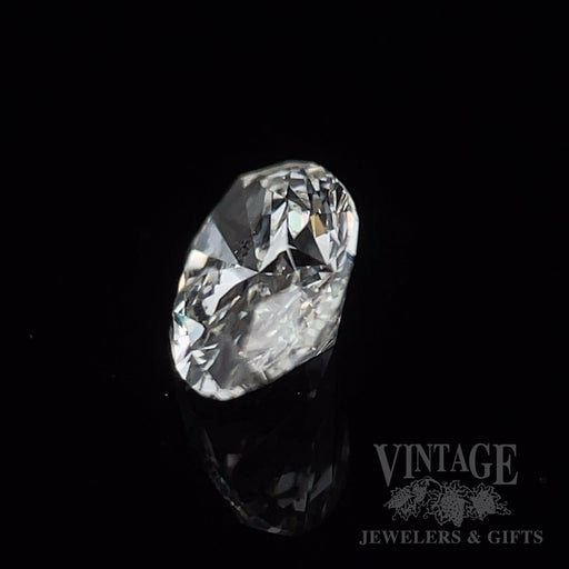 1 Carat Oval Cut GIA, H Color, I1 clarity, Natural Diamond Side View