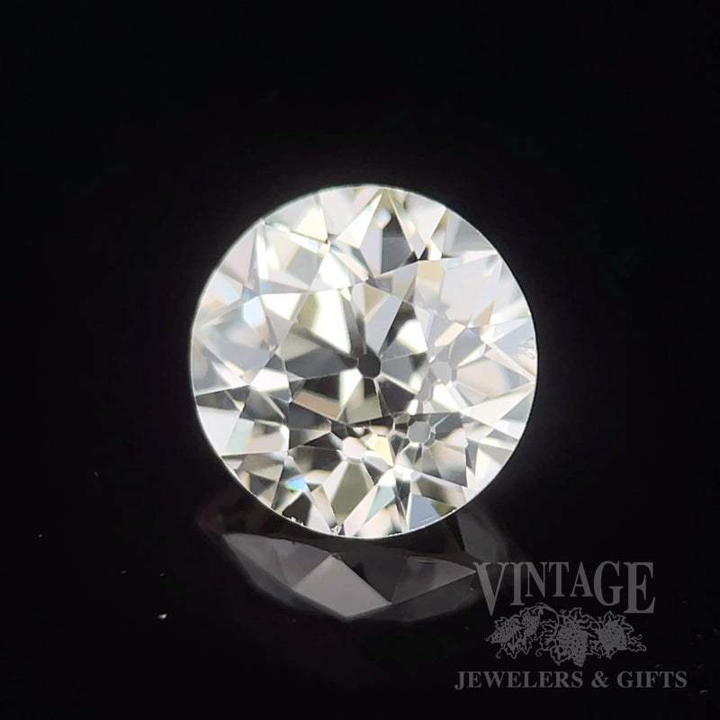 1.39 Carat L Color VS2 Clarity Old European Cut Natural Diamond