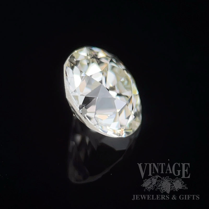1.39 Carat L Color VS2 Clarity Old European Cut Natural Diamond