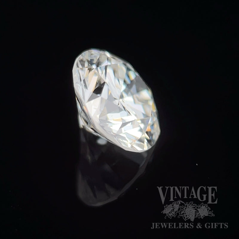 1.33 Carat H Color SI2 Clarity Round Brilliant Cut Natural Diamond