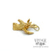 Moose Head 10k yellow gold charm side