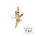 Tinkerbell 10k yellow gold charm