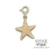 Starfish 14k gold pendant/charm