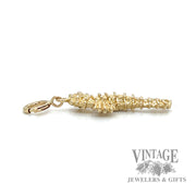 Seahorse 14k gold charm/pendant