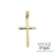 Cross 14k gold pendant