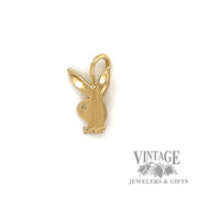 Playboy Bunny 14k gold pendant