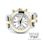 Bertolucci Pulchra automatic chronograph stainless steel and 18k gold watch