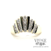 Natural Diamond Chanel Set Free From 10k gold ring