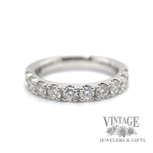 Diamond 14k white gold ring 1.1 CTW