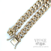 8" Cuban link bracelet details