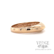 Rose 14k Gold Ring Side View