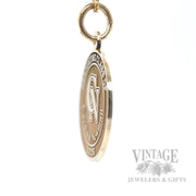 Cardinal Newman Class of 2026 14k Gold Charm Side View