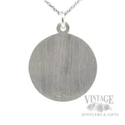 Healdsburg High School Class of 2026 Sterling Silver Charm Back View